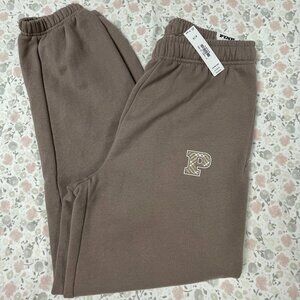 NWT - PINK Victoria's Secret - S - Ivy Fleece Sweatpants - High Rise Relaxed Fit